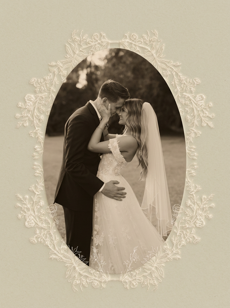 Decorative Floral Frame